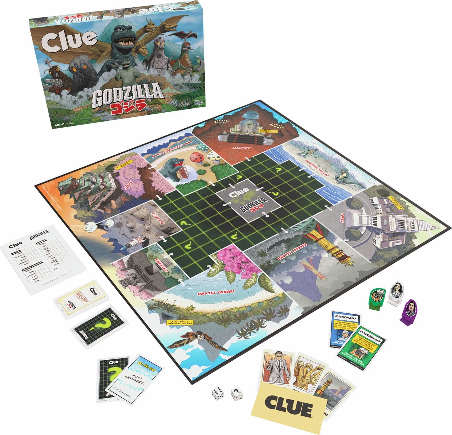 Clue - Godzilla - Saltire Games