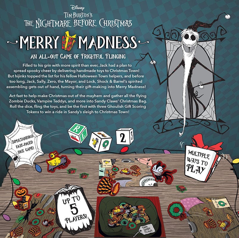 Nightmare Before Christmas Merry Madness - Saltire Games
