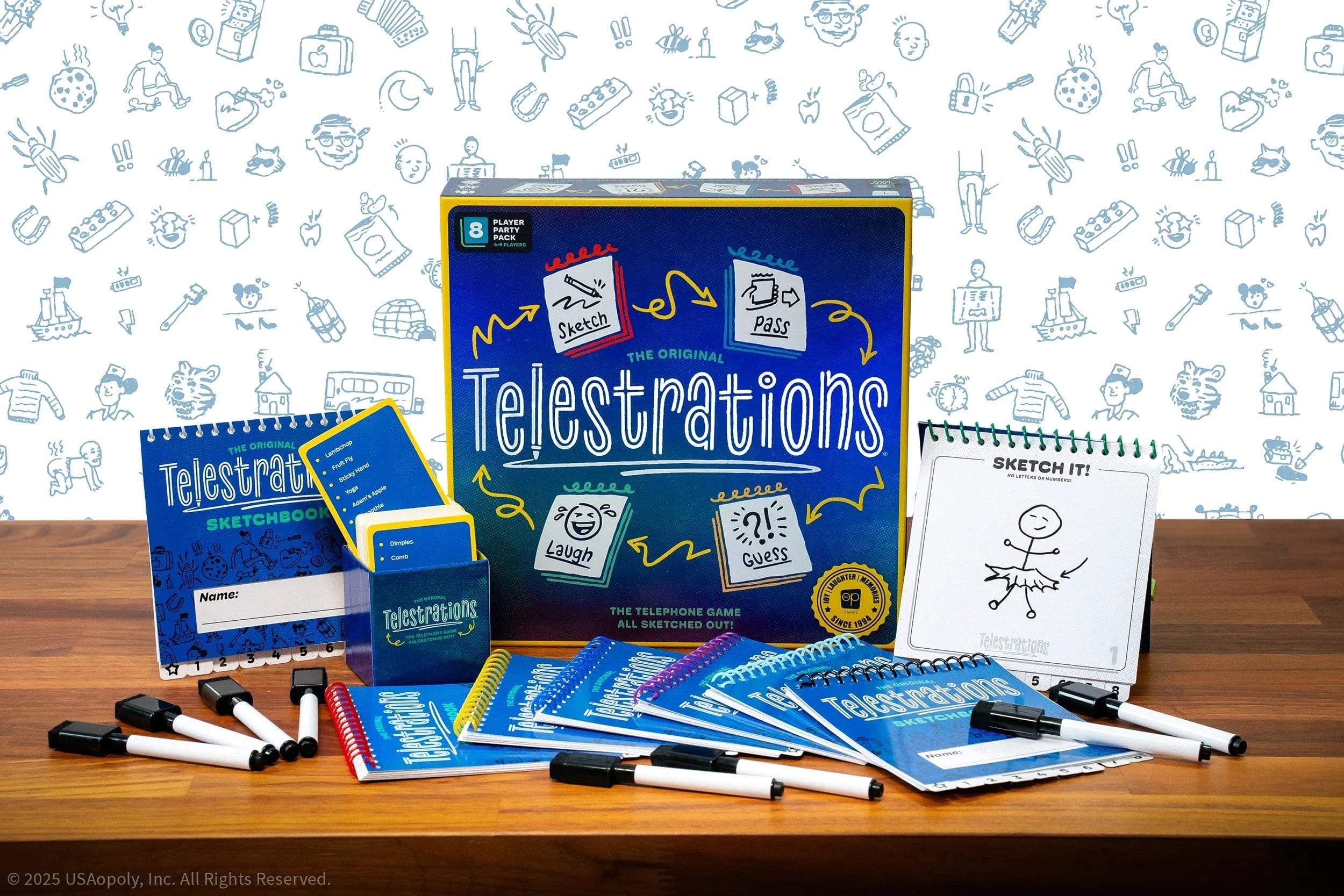 Telestrations® 8 Player (2nd Edition) - Saltire Games
