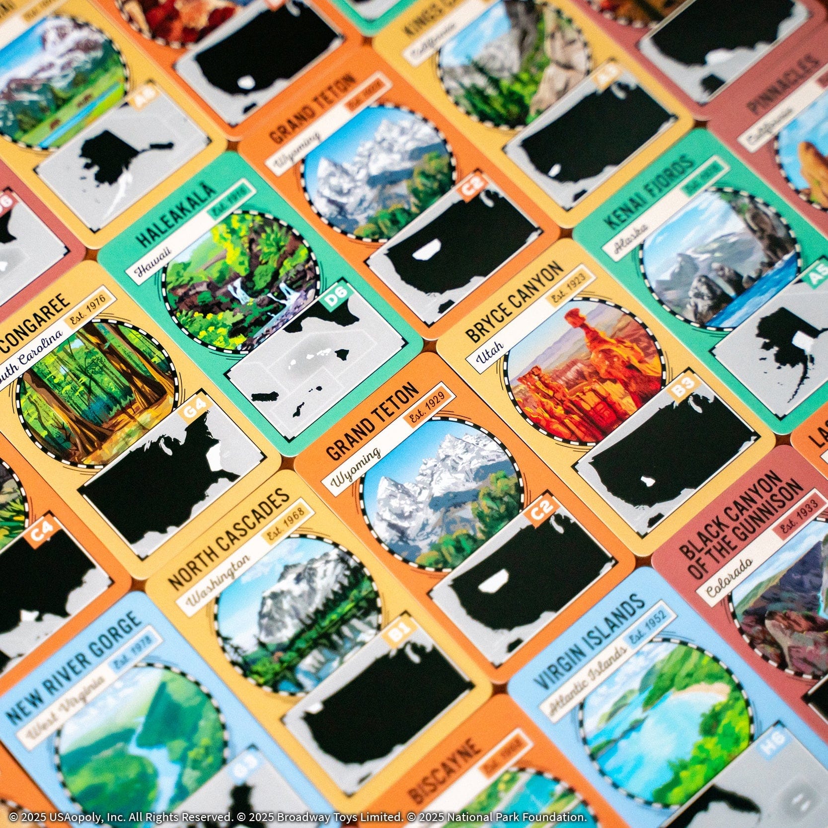 Board Games USAopoly 10 Days In The National Parks