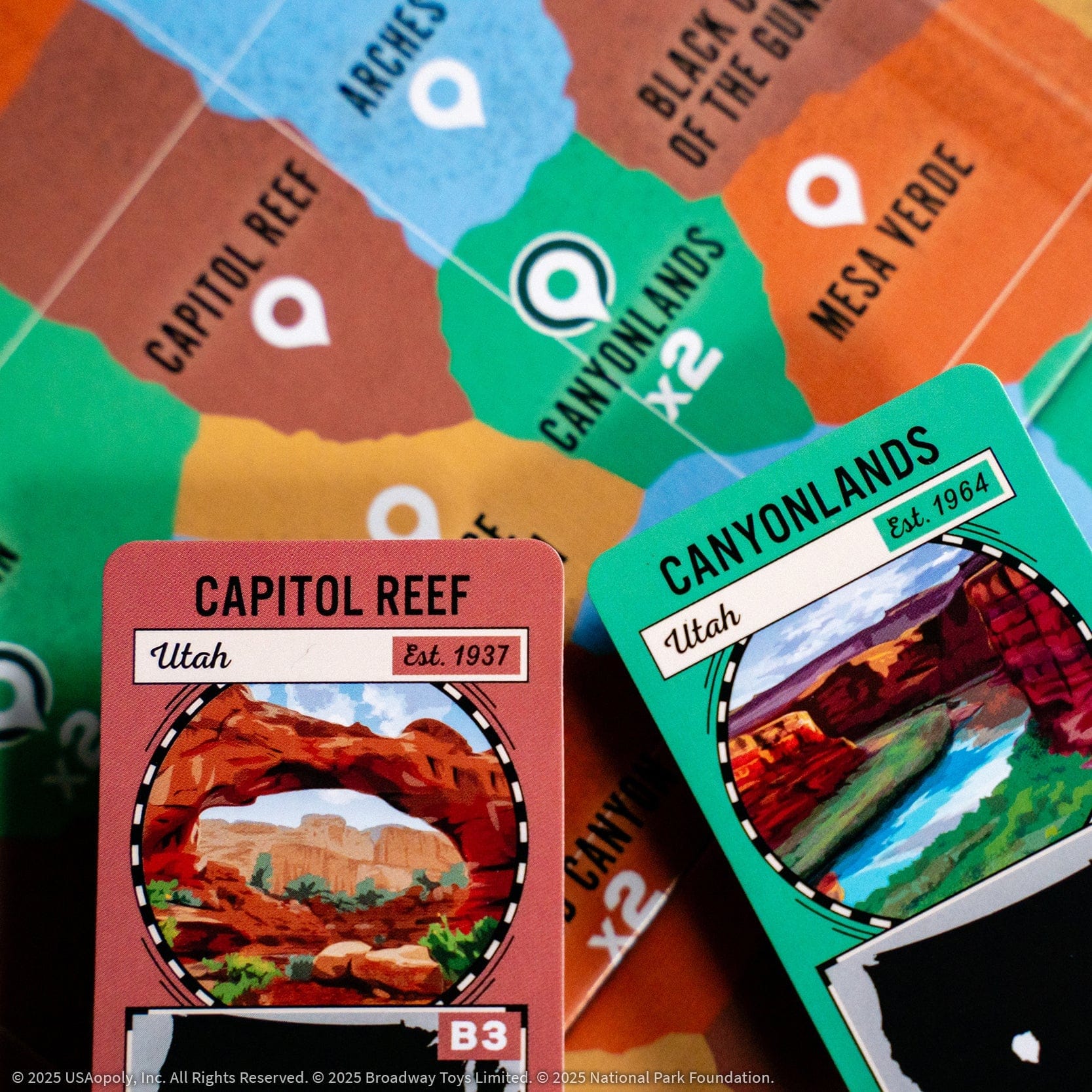 Board Games USAopoly 10 Days In The National Parks