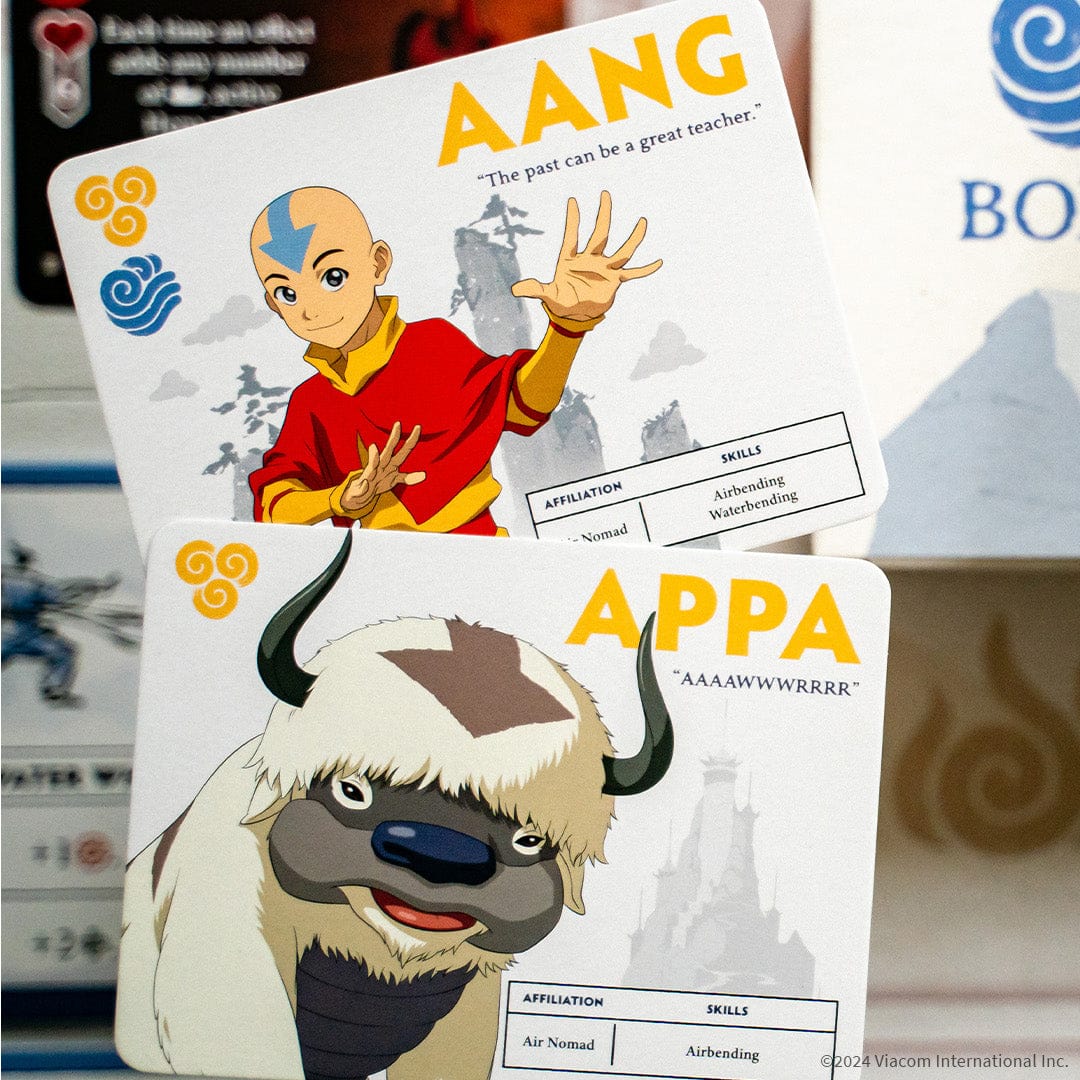 Avatar The Last Airbender: Aang's Destiny A Cooperative Deck-Building Game - Saltire Games