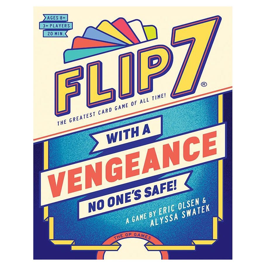 Board Games - Card Games USAopoly Flip 7: With A Vengeance