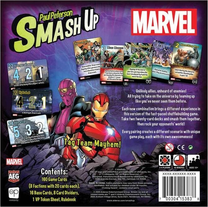 Marvel Smash Up - Saltire Games
