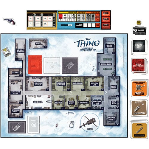 The Thing Infection at Outpost 31 - STRATEGY GAMES - Saltire Games
