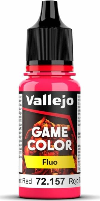 Game Color 2 Fluorescent Red - Saltire Games
