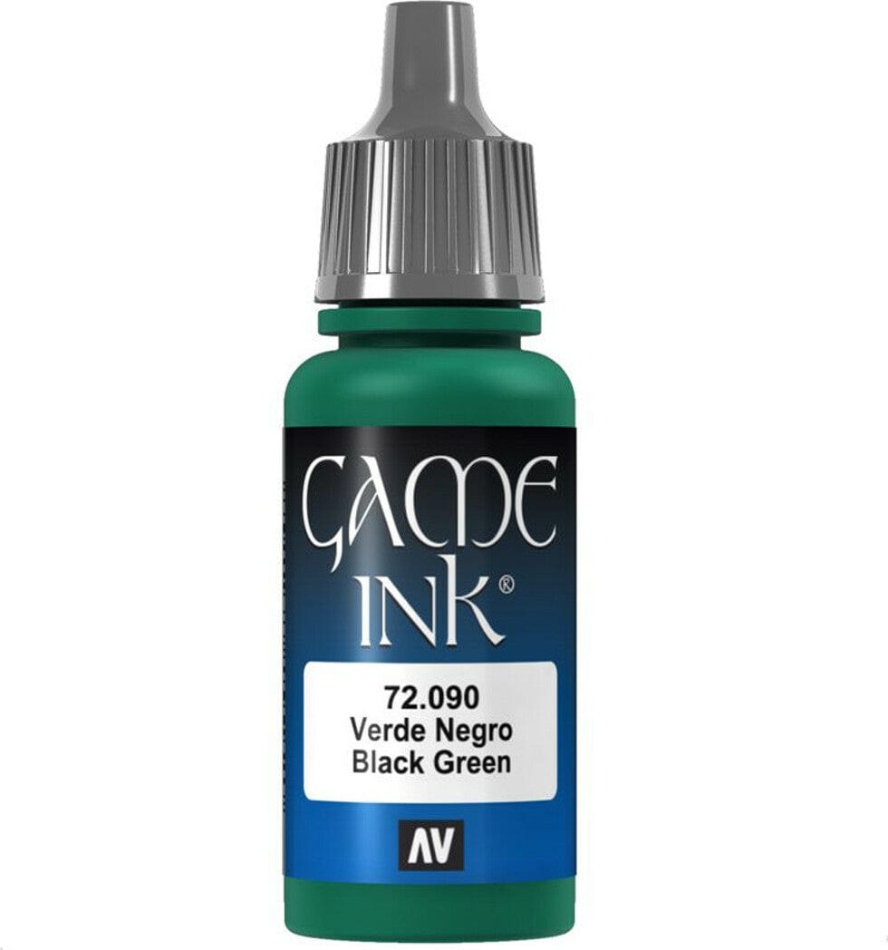 Black Green Ink 17mL - Saltire Games
