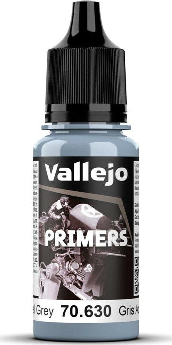 Steel Grey Surface Primer 18mL - Saltire Games