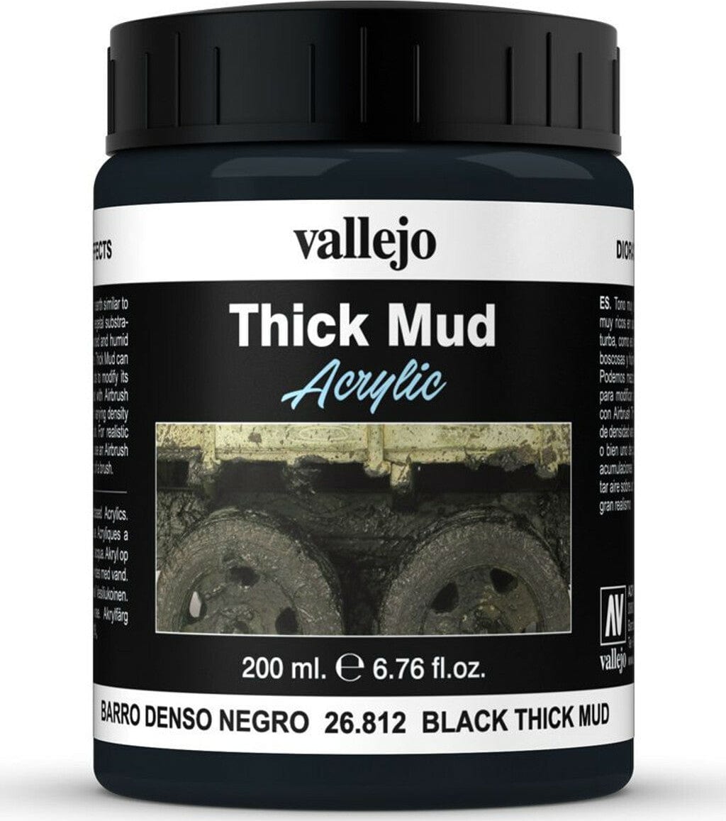 Black Thick Mud 200ml - Saltire Games