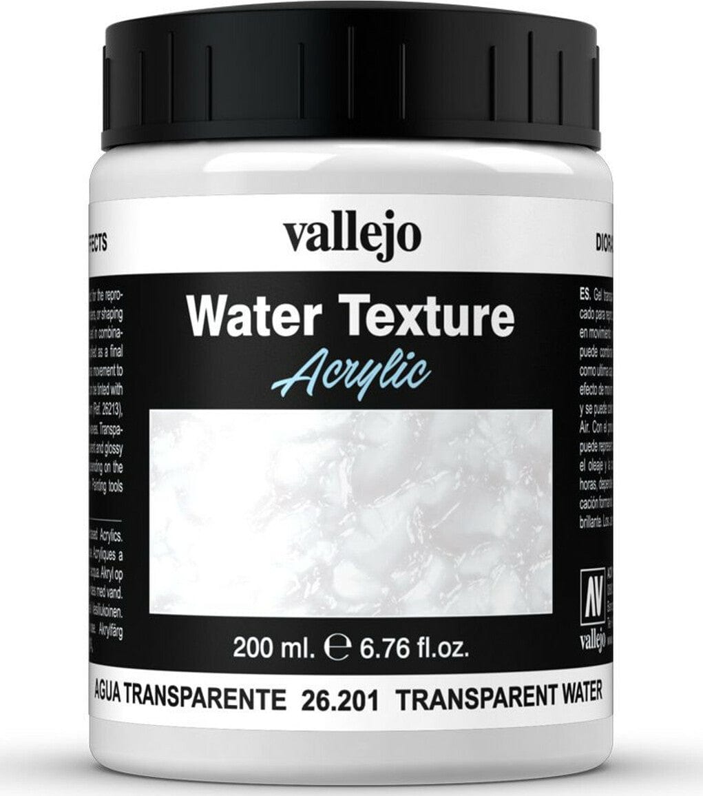 Transparent Water 200ml - Saltire Games