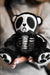 vampirefreaks Grumpy Bones Bear Plush Keychain