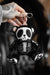 vampirefreaks Grumpy Bones Bear Plush Keychain