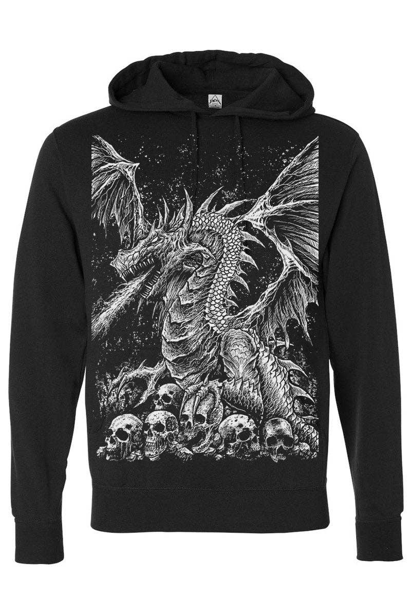 vampirefreaks L Dragon's Lair Pullover Hoodie (Copy)