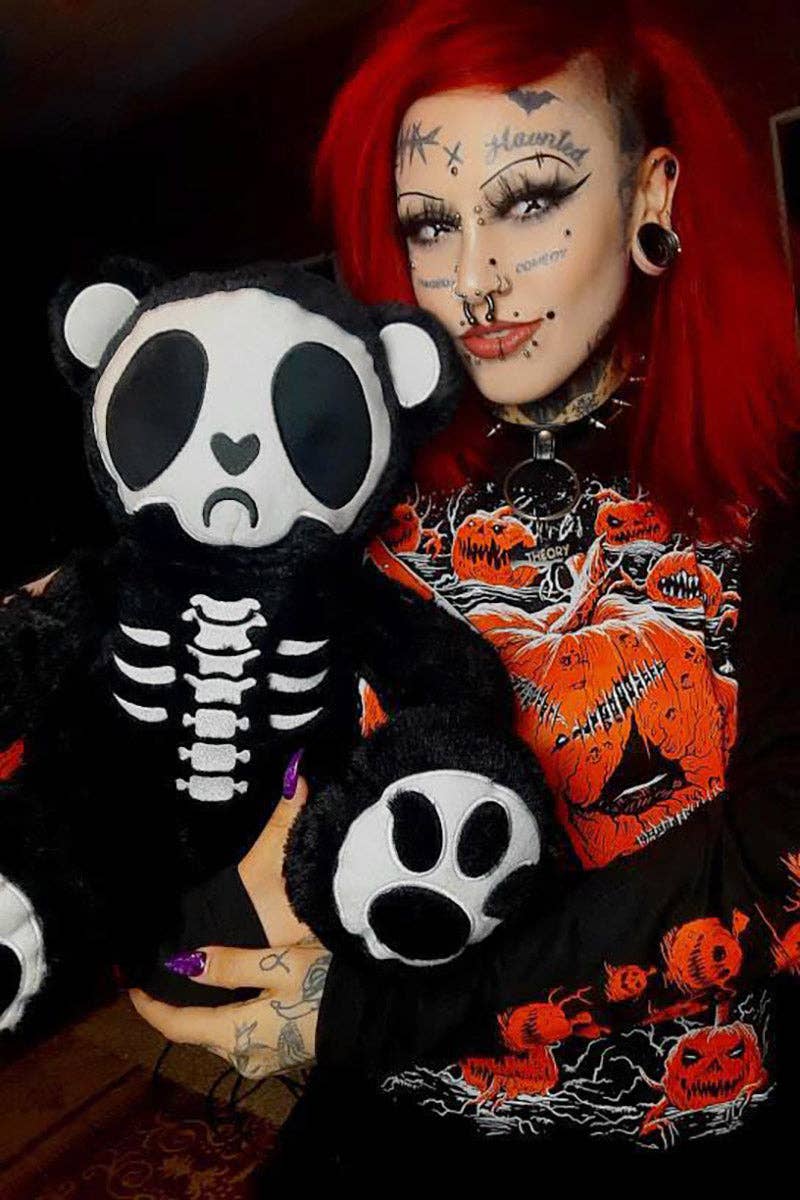 Toys - Plush vampirefreaks Grumpy Bones Bear Plush Toy