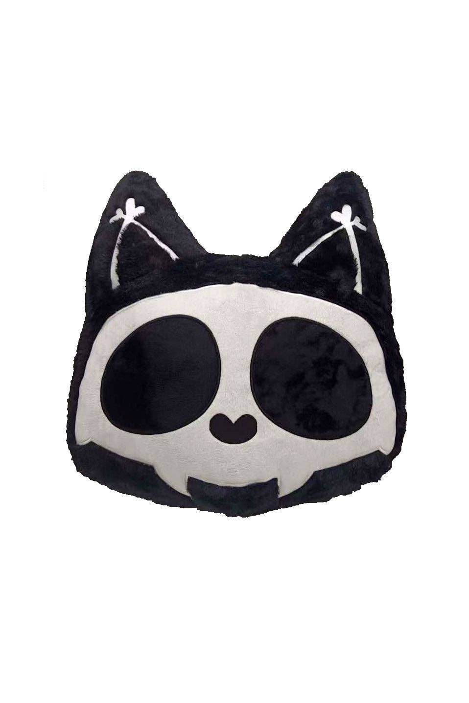 Toys - Plush vampirefreaks Skelekitty Throw Pillow