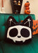 Toys - Plush vampirefreaks Skelekitty Throw Pillow