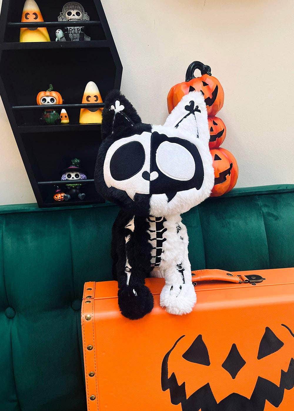 Toys - Plush vampirefreaks Splitzokitty Plush Toy [BLACK/WHITE]