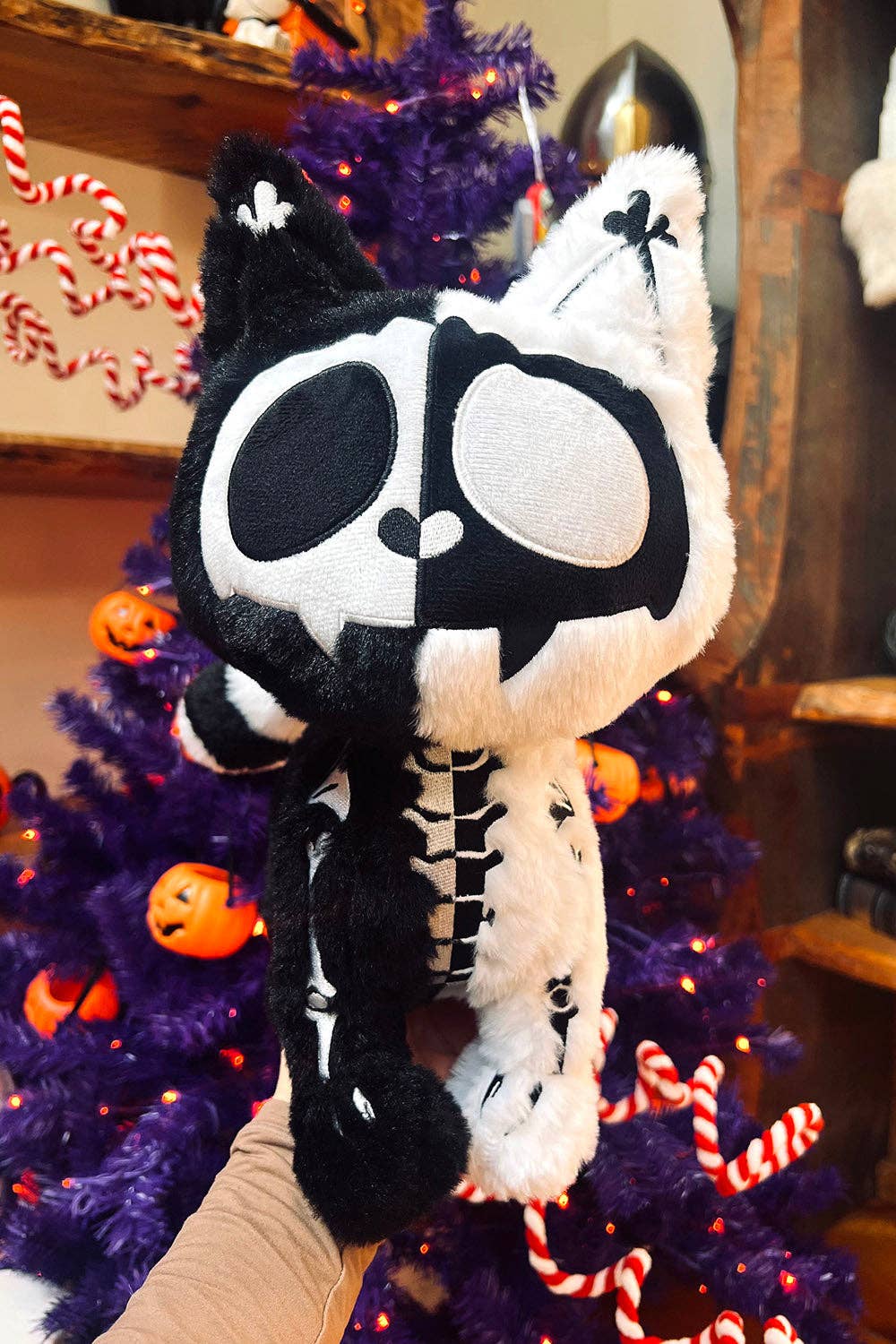 Toys - Plush vampirefreaks Splitzokitty Plush Toy [BLACK/WHITE]