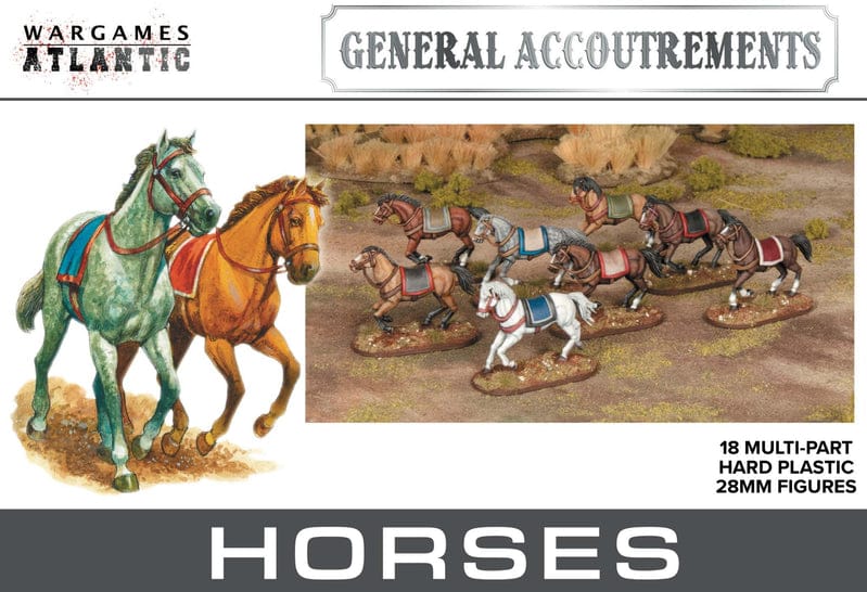 Wargames Atlantic - Horses - Saltire Games