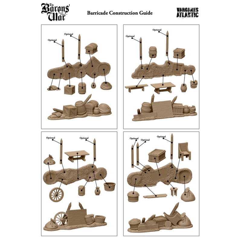 Wargames Atlantic - Markets and Barricades - Saltire Games