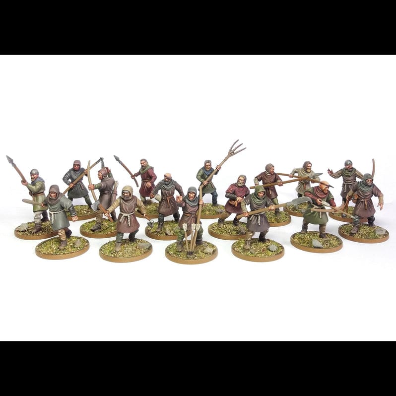 Wargames Atlantic - Peasant Levy (1100-1350) - Saltire Games