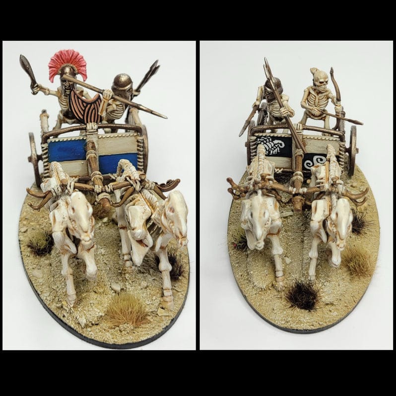 Wargames Atlantic - Skeleton Cavalry and Chariots - Saltire Games