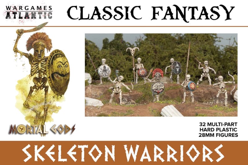 Wargames Atlantic - Skeleton Warriors - Saltire Games