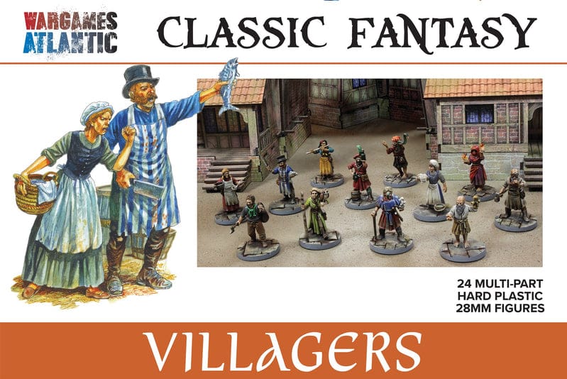 Wargames Atlantic - Villagers - Saltire Games