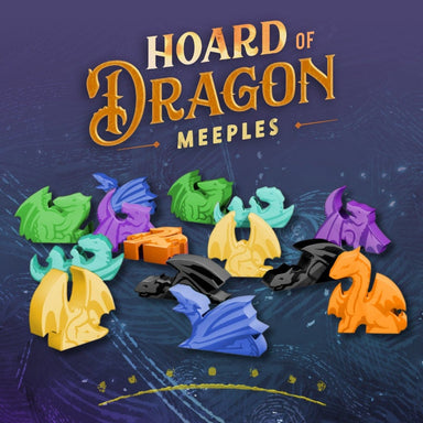 Hoard of Dragon Meeples - Saltire Games