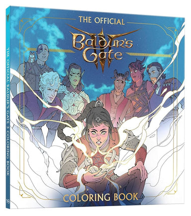 The Official Baldur's Gate 3 Coloring Book (Dungeons & Dragons) - Saltire Games