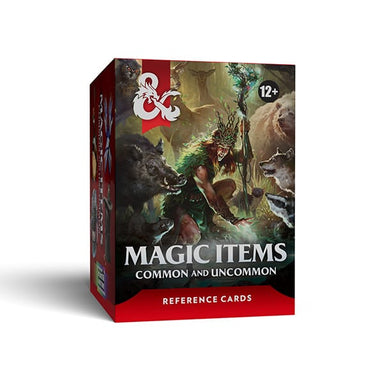 D&D, 5e: Reference Cards- Trove Magic Items- Common And Uncommon - Saltire Games