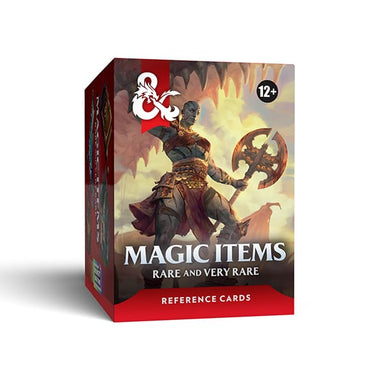 D&D, 5e: Reference Cards- Trove Magic Items- Rare And Very Rare - Saltire Games