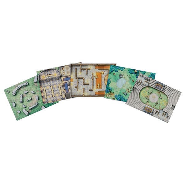 D&D, 5e: Arcana Unleashed Map Pack - Saltire Games