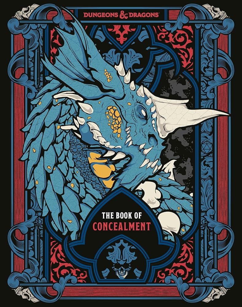 The Book of Concealment (Dungeons & Dragons): A Game Screen and Journal in One - Saltire Games
