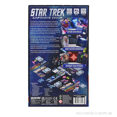 Board Game WizKids Star Trek: Captain's Chair