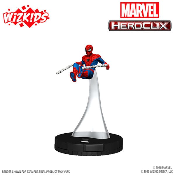 HeroClix Iconix: Marvel- Friendly Neighborhood Spider-Man - Saltire Games
