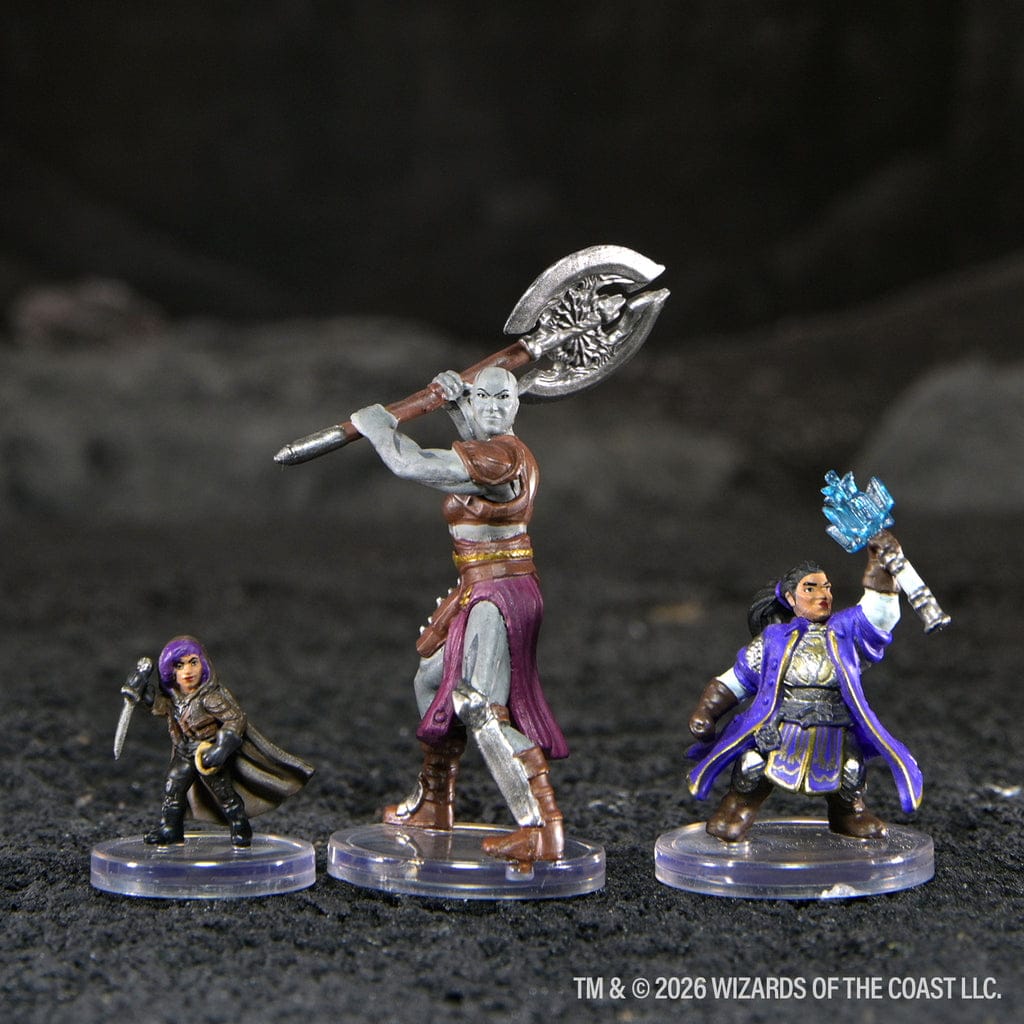 Miniatures WizKids Miniatures D&D Icons of the Realms: Player's Handbook - Spells & Steel Starter Set