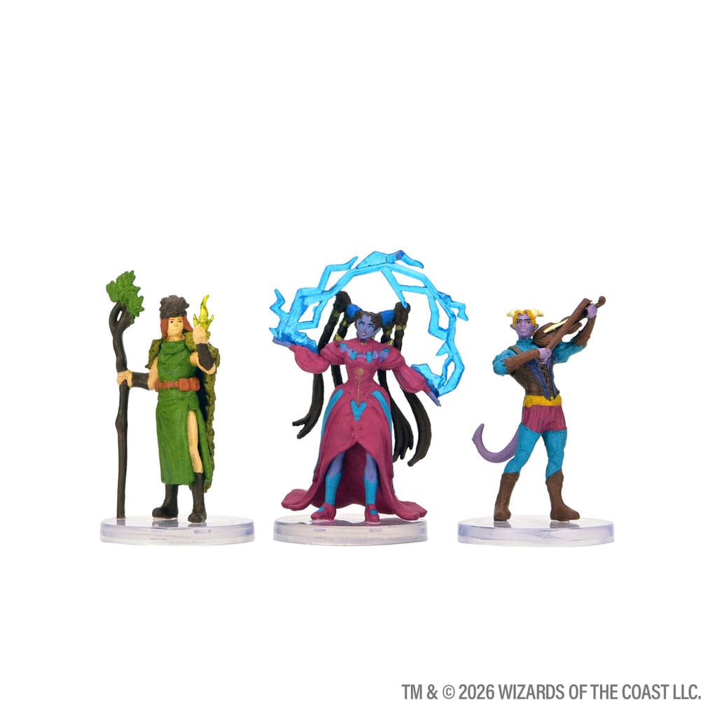 Miniatures WizKids Miniatures D&D Icons of the Realms: Player's Handbook - Spells & Steel Starter Set