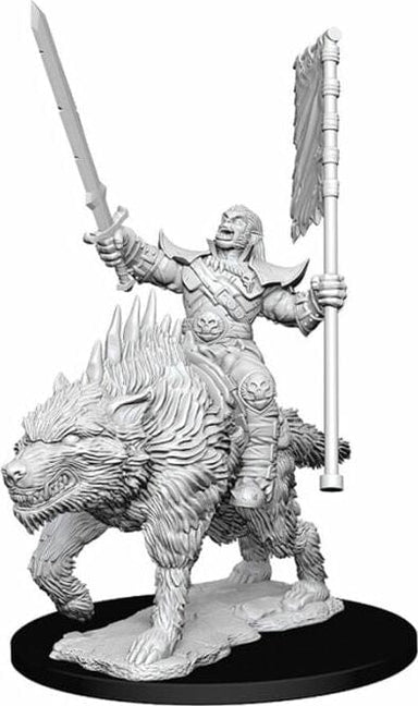 Orc on Dire Wolf - Saltire Games
