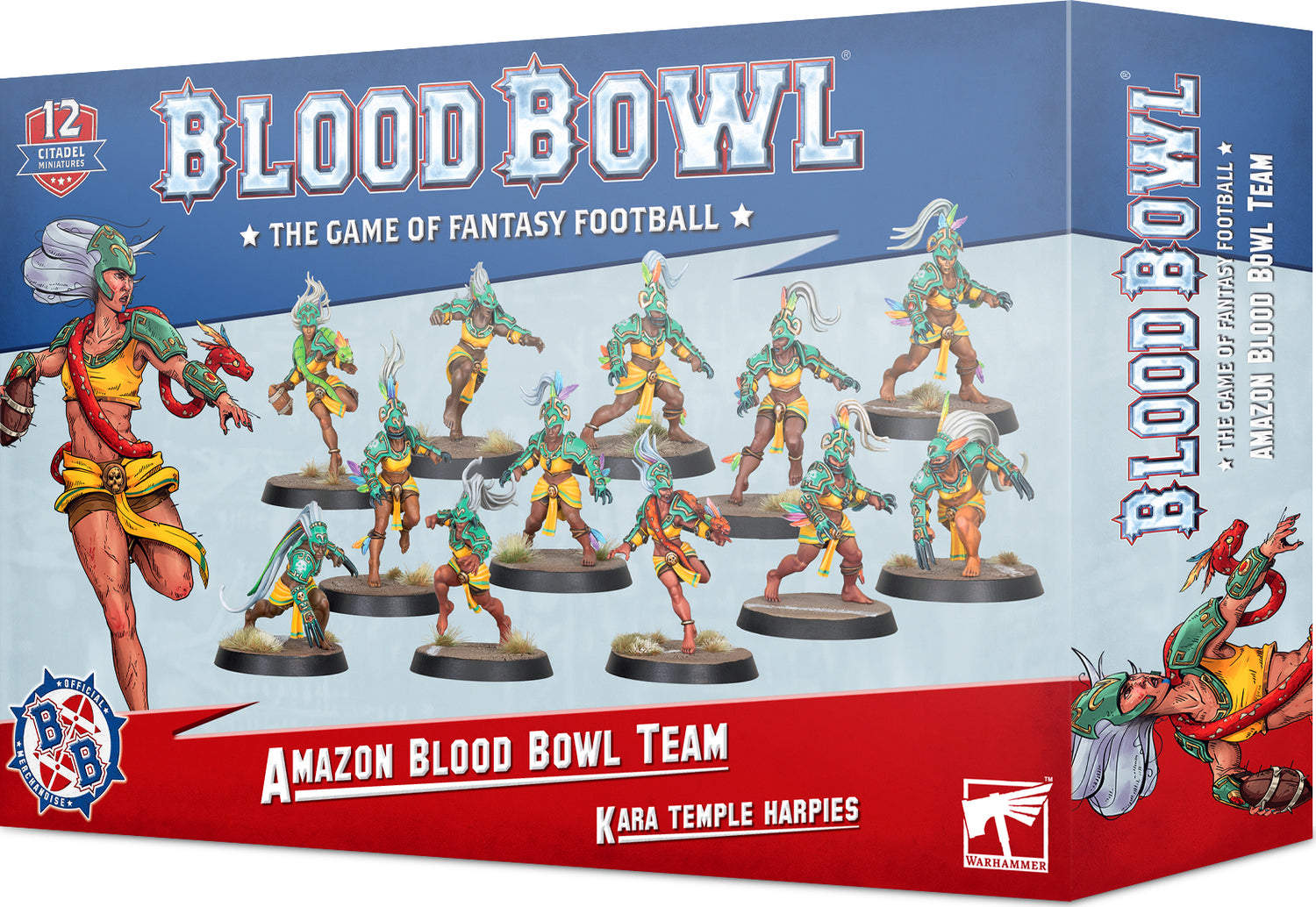 Blood Bowl: AMAZON TEAM - Saltire Games