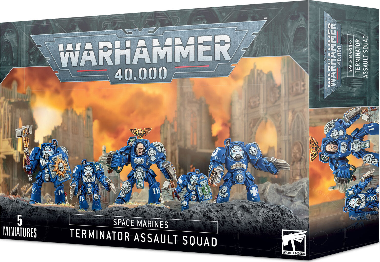 Space Marines: Terminator Assault Squad - Saltire Games