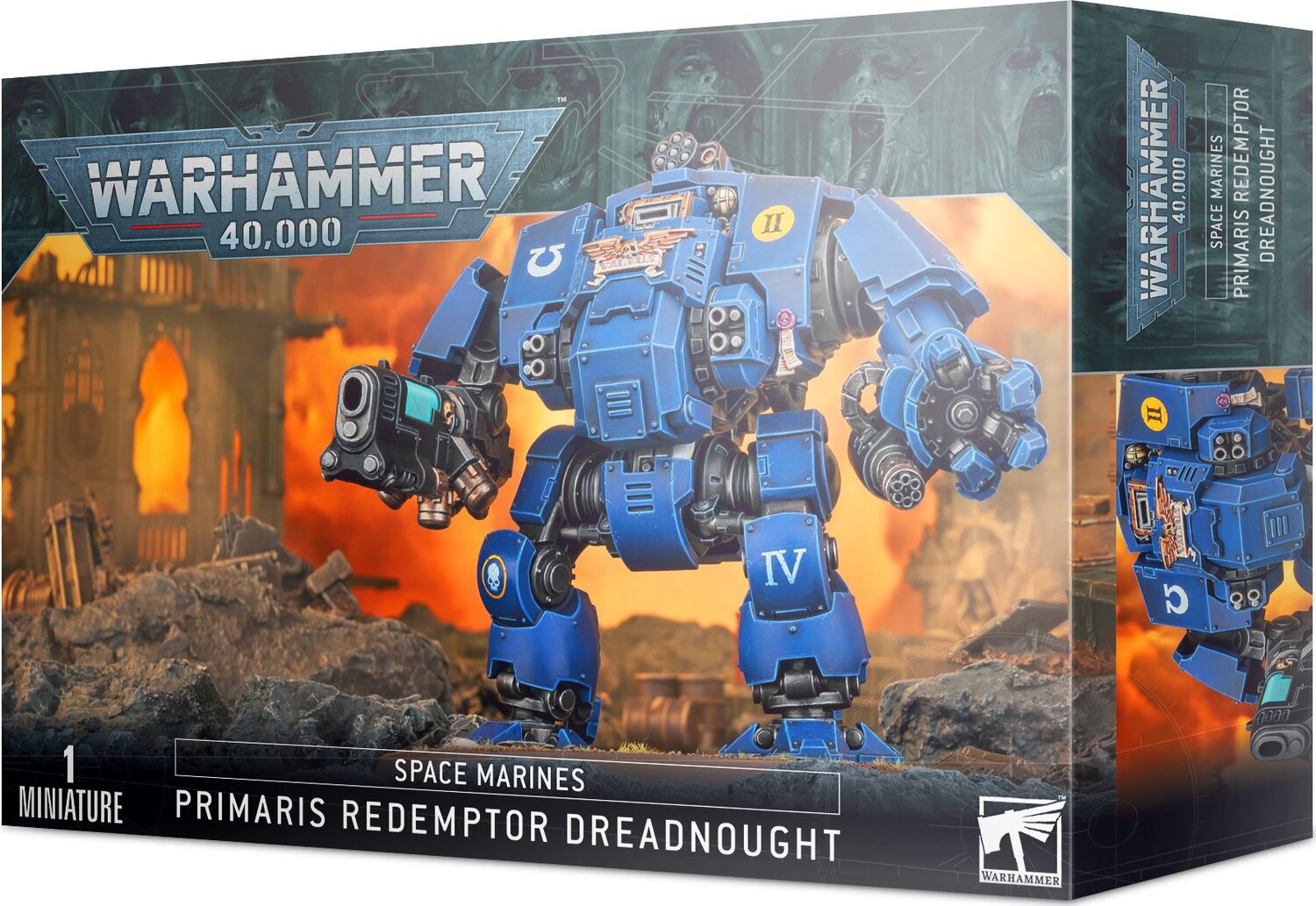 Space Marines: Primaris Redemptor Dreadnought - Saltire Games