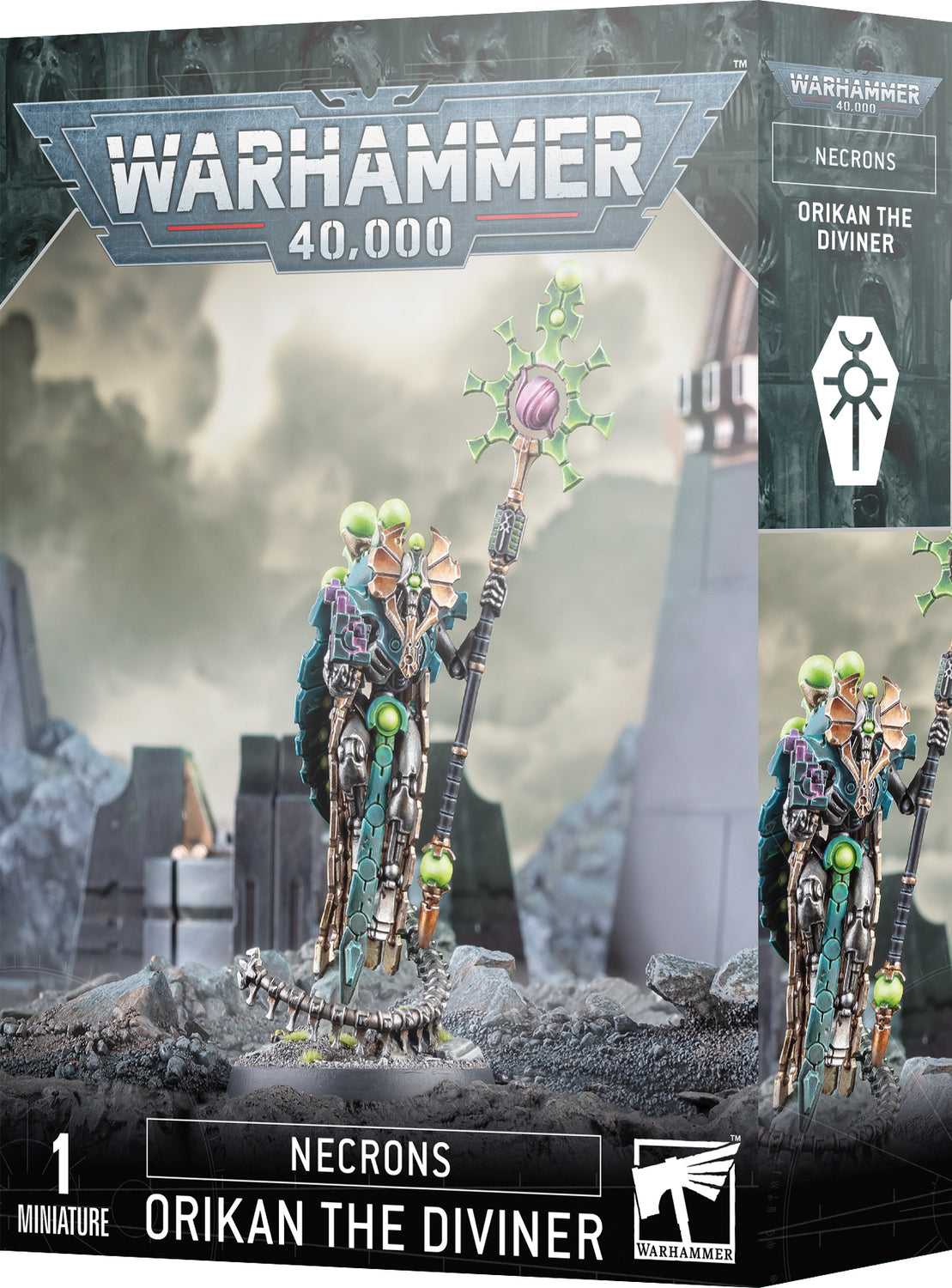 Necrons: Orikan The Diviner - Saltire Games