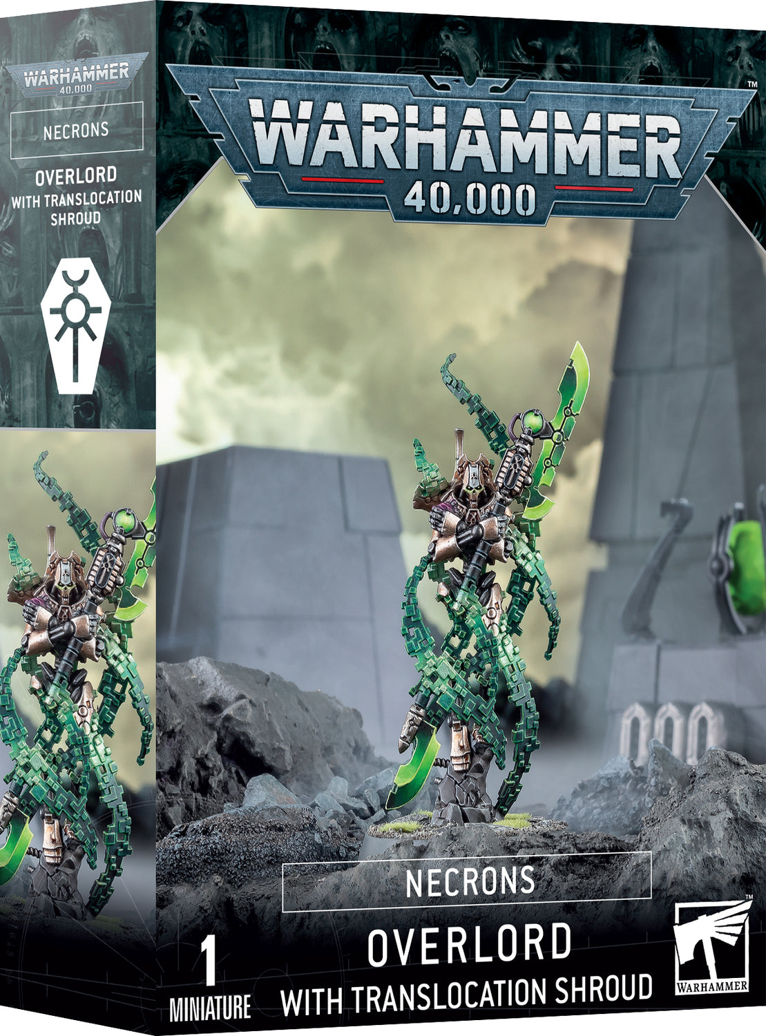 Necrons: Overlord with Translocation Shroud - Saltire Games