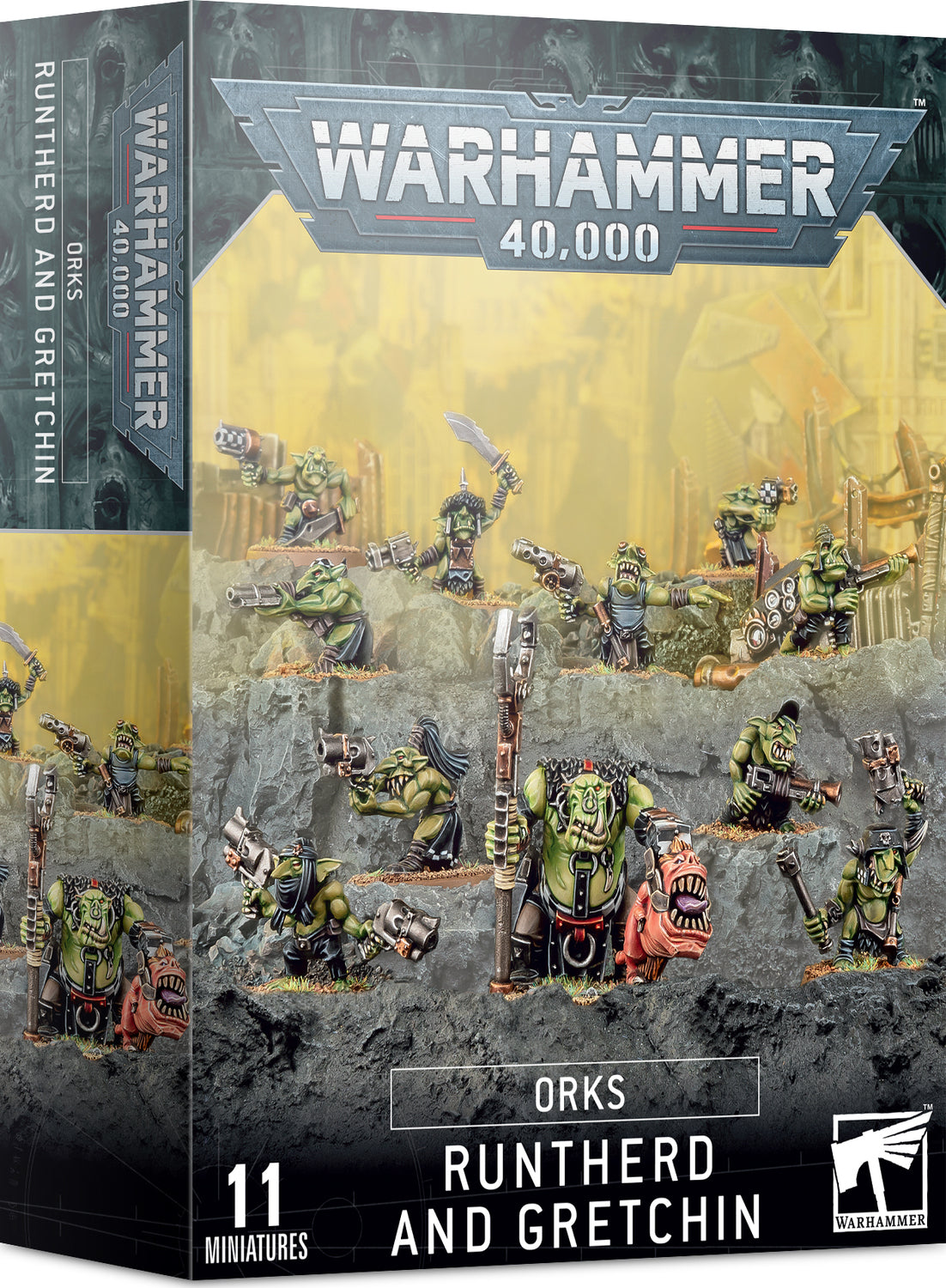 Orks: Runtherd and Grechin - Saltire Games