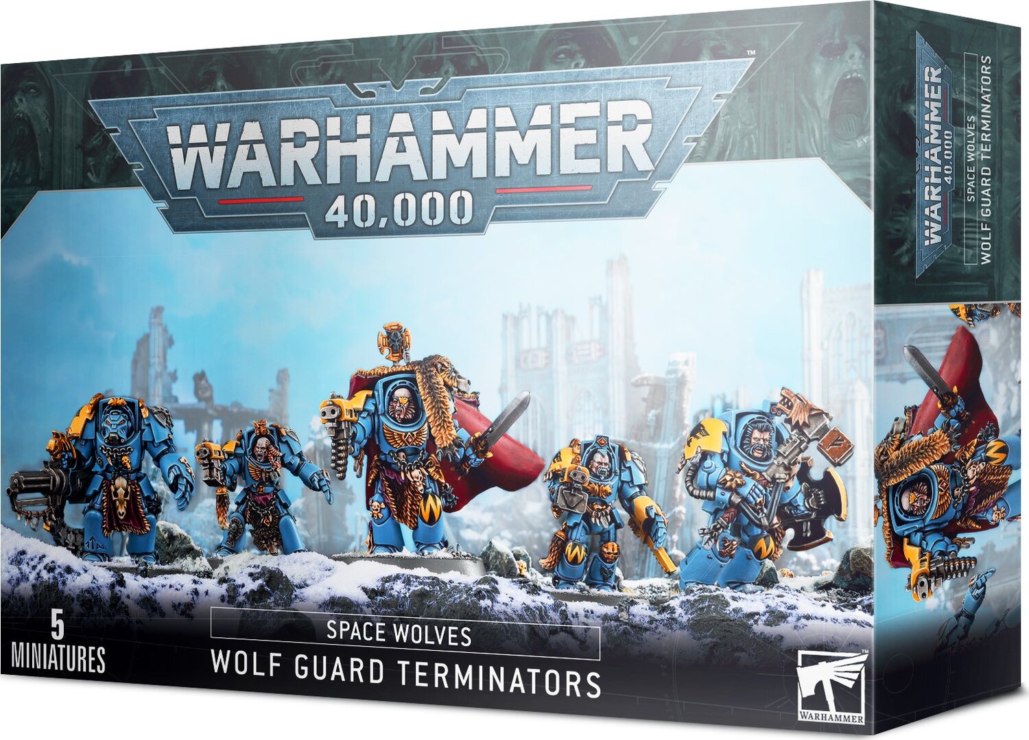 Space Wolves: Wolf Guard Terminators - Saltire Games