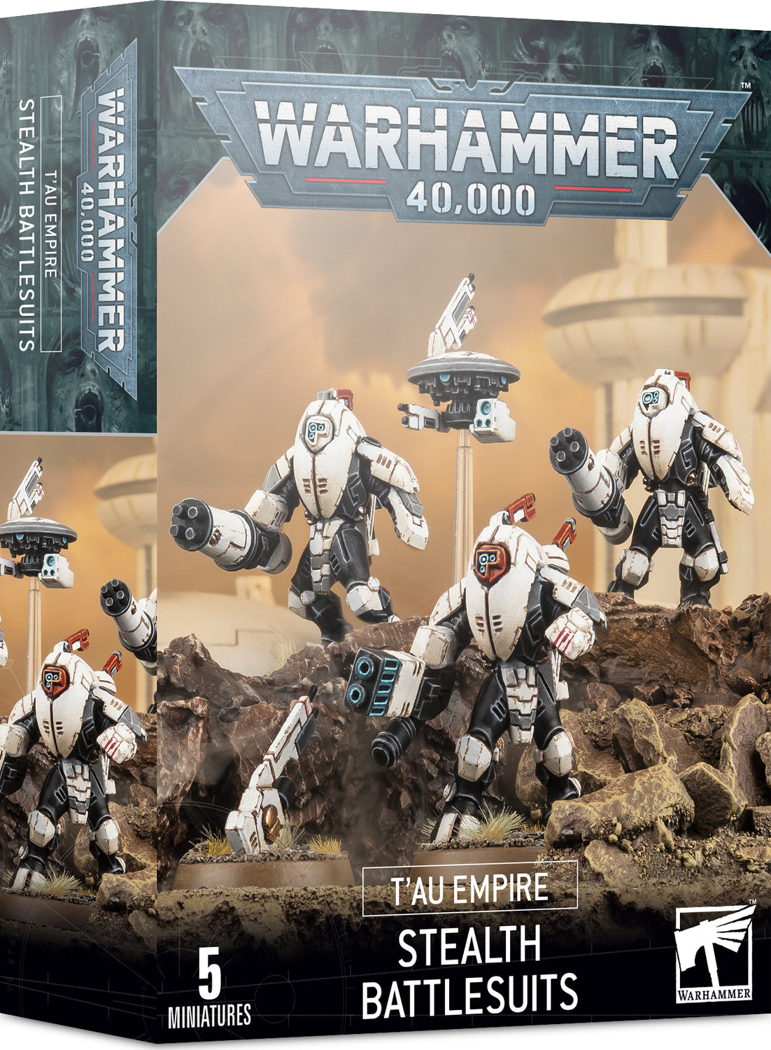 T'au Empire: Stealth Battlesuits - Saltire Games