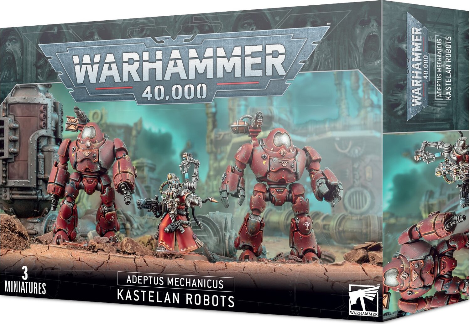 Adeptus Mechanicus: Kastelan Robots - Saltire Games