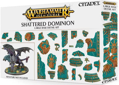 Shattered Dominion Large Base Detail Kit - Saltire Games