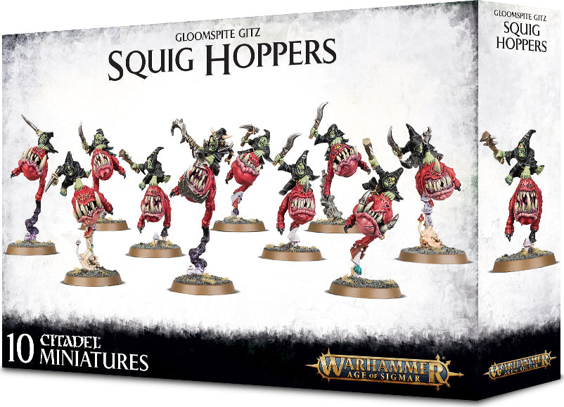 GLOOMSPITE GITZ SQUIG HOPPERS - Saltire Games